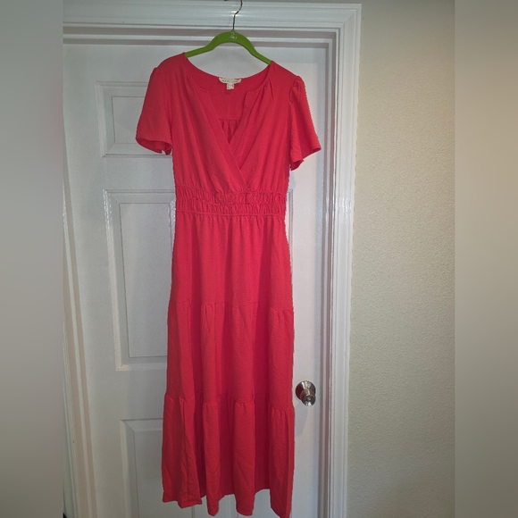 Monteau Coral Midi Dress - Picture 4 of 10